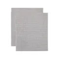 Malla Antiadherente Reutilizable para Barbacoa Hoja de Hornear Negra 2 Piezas - Juego de 2 / Negro