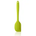 Green one-piece small silicone spatula for baking, cream scraping and butter mixing - Small (XHGD8) / Green