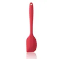Kleiner roter Silikon-Spatel mit integriertem Design zum Backen und Dekorieren - Klein (XHGD8) / Fuchsia