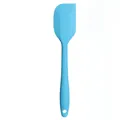Professional blue one-piece small silicone spatula for baking and cake cream decorating - Small (XHGD8) / Blue
