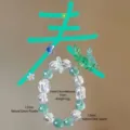 Handgefertigtes Perlenarmband aus grünem Fluorit und weißem Quarz für den Frühling - Natürliches Grüner Fluorit Frühlingsarmband