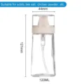 120ml glass seasoning spray bottle for salt and pepper dispensing - Sauce Bottle / 120ml Seasoning Bottle