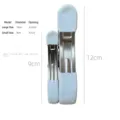 Mollette antivento per piumoni con impugnatura in gomma morbida, misure 9 cm e 12 cm - Grande Azzurro Cielo