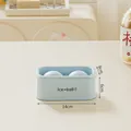 Light blue silicone ice ball mold tray for making large spherical ice cubes for cocktails - Small 2-Ball Ice Mold / Blue