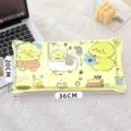 Almohada de gel frío con patrón de pato para siestas refrescantes de verano, 36x20cm - Patito Enérgico
