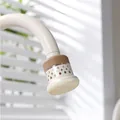 Universeel keukenwaterfilter en spatvrije sproeier voor de kraan in crème en bruin - Enkel Stuk / Romige Koffie