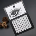 Self-adhesive round crystal face gems and eye rhinestones for stage makeup - Transparent Round Rhinestone Style (E32)
