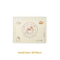 Cute orange cat silicone baking mat for kneading dough, small size 50x40cm dimension - 40 * 50cm small size kneading mat