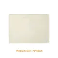 Large medium-sized beige silicone pastry mat 70x50cm for non-slip dough kneading - 50 * 70cm medium (customizable)