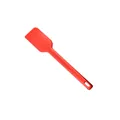 Premium one-piece red silicone baking spatula tool for kitchen mixing and scraping - Spatula / Red