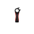 Ergonomischer 5-in-1 Multifunktions-Dosen- und Flaschenöffner in Schwarz und Rot - Schwarz Rot 5-in-1 Einzelstück