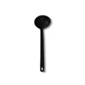 Professional grade black heat-resistant silicone soup ladle for versatile kitchen cooking needs - Soup Spoon / Black