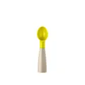 Yellow and beige ABS ice cream scoop, ergonomic kitchen tool for dessert - Ice Cream Spoon