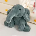 Adorable peluche de elefante gris suave juguete de felpa regalo relajante para bebés - 45cm / Tipo estándar / Gris