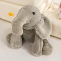 Adorable y suave peluche de elefante gris para consuelo de bebés y decoración infantil - 45cm / Tipo estándar / Marrón