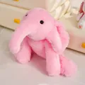 Weiches rosa Plüschelefant-Spielzeug zur Beruhigung von Babys, süßes Stofftier - 45cm / Standardausführung / Rosa