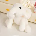 Weiches cremeweißes Elefanten Plüschtier zur Beruhigung von Babys und Dekoration - 45cm / Standardausführung / Weiß