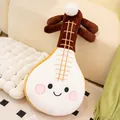 Cute Pipa shaped musical instrument plush toy with cartoon face for home decoration - 20cm / Pipa Lute Style