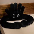 Creative black five-finger hand shaped plush cushion for waist support - 40*60cm / Black