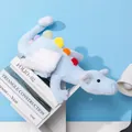 Peluche drago azzurro carino con scaglie colorate come regalo per bambini e neonati - 60CM / Azzurro