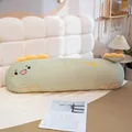Cute green cartoon dinosaur long body pillow made with breathable ice silk fabric - Dinosaur / 80cm (No Inner)