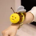 Mignon bracelet claquant abeille en peluche - Bracelet Slap Abeille