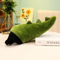 Charmante groene pluchen dinosaurusstaart klaparmband voor rollenspellen van kinderen - 35cm Groene Dinosaurustaart / Groen