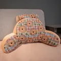 Vintage-Plüsch-Rückenkissen mit Löwenprint für Bettlesen und Sofa-Unterstützungskissen - 50cm / Löwe