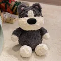 Cute fluffy grey and cream husky plush dog toy stuffed puppy animal doll for kids - Classic Style / Husky / 45cm