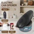 Elektrischer Dosenöffner in Schwarz, batteriebetrieben, mit Anleitung und Farbbox - Mattschwarzer Stil (KGQ-1B) / Batteriemodell - Elektrischer Dosenöffner