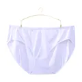 Mutandine in cotone taglie forti da donna, lavanda, traspirante, biancheria intima comoda - XL / Parte Inferiore (L056) / Bianco
