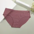 Culotte sans couture taille basse pour femme en rose poudré - S / Bas / Fuchsia