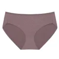 Culotte élégante en coton mauve grande taille pour femme avec motif de losanges discret - XL / Bas (L056) / Imprimé Kaki