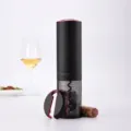 Mattschwarzes elektrisches Weinöffner-Set von Circle Joy mit automatischem Korkenzieher und Kapsel - Wiederaufladbarer Touch Vollautomatischer Öffner