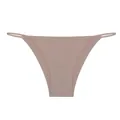 Seamless low-waist breathable quick-dry beige panties with thin side straps for women - S / Bottoms / Khaki