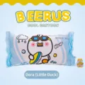 Long cooling bean pillow featuring cute Beerus Duck cartoon character for side sleeping - Duck
