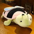 Simpatico peluche ibrido tartaruga ape con strisce rosa e ali iridescenti regalo - 50cm / Rosa