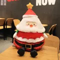 Plush Santa Claus toy with interactive electric hat, perfect decorative Christmas gift. - Santa Claus (Glowing Singing) / 45cm