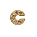 8mm Gold Strass Buchstabe C Perle DIY Schmuck Zubehör für Armbänder und Handgelenke - Buchstabe C / 8mm / Gold