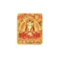 Pendentif relief Bouddha Thangka style tibétain pour accessoire de boîte Gawu - TK48 Vairocana Bouddha (Cœur en Relief)