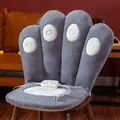 Cuscino riscaldato elettrico in peluche grigio a forma di zampa di gatto con controller - 95cmx45cm (Riscaldamento Elettrico) / Grigio