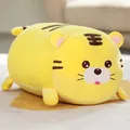 Soft yellow tiger plush pillow toy adorable stuffed animal for sleeping and gifting - Tiger / 40CM / Yellow