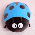 Soft and cute blue ladybug plush pillow toy made of premium four-way stretch fabric - 60CM / Blue Ladybug