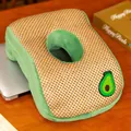 Almohada de siesta de espuma viscoelástica de aguacate con superficie tejida transpirable - Aguacate