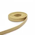 8mm goldfarbenes Kunstlederband für DIY-Armbänder und Schmuckherstellung 1m lang - Kunstlederriemen / 1 Meter Packung (8mm Breit) / Gold
