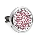 30mm Auto-Aromatherapie-Diffusor-Clip für Lüftungsschlitze mit hohlem filigranem Muster - Vintage Hohlmuster (HG006) / 30mm