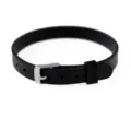 8mm black silicone wristband DIY personalized strap for jewelry and charm accessories - Black