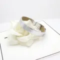 Bracelet élégant de 10 mm en similicuir argenté à motif serpent avec boucle réglable - Ancienne boucle ronde motif serpent / 10mm / Argent