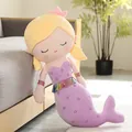 Cute and soft mermaid princess plush doll sleeping pillow for children birthday gift choice - 40CM / Purple