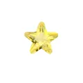 Yellow star-shaped glass crystal birthstone bead for DIY jewelry making and crafts - 4mm / Yellow